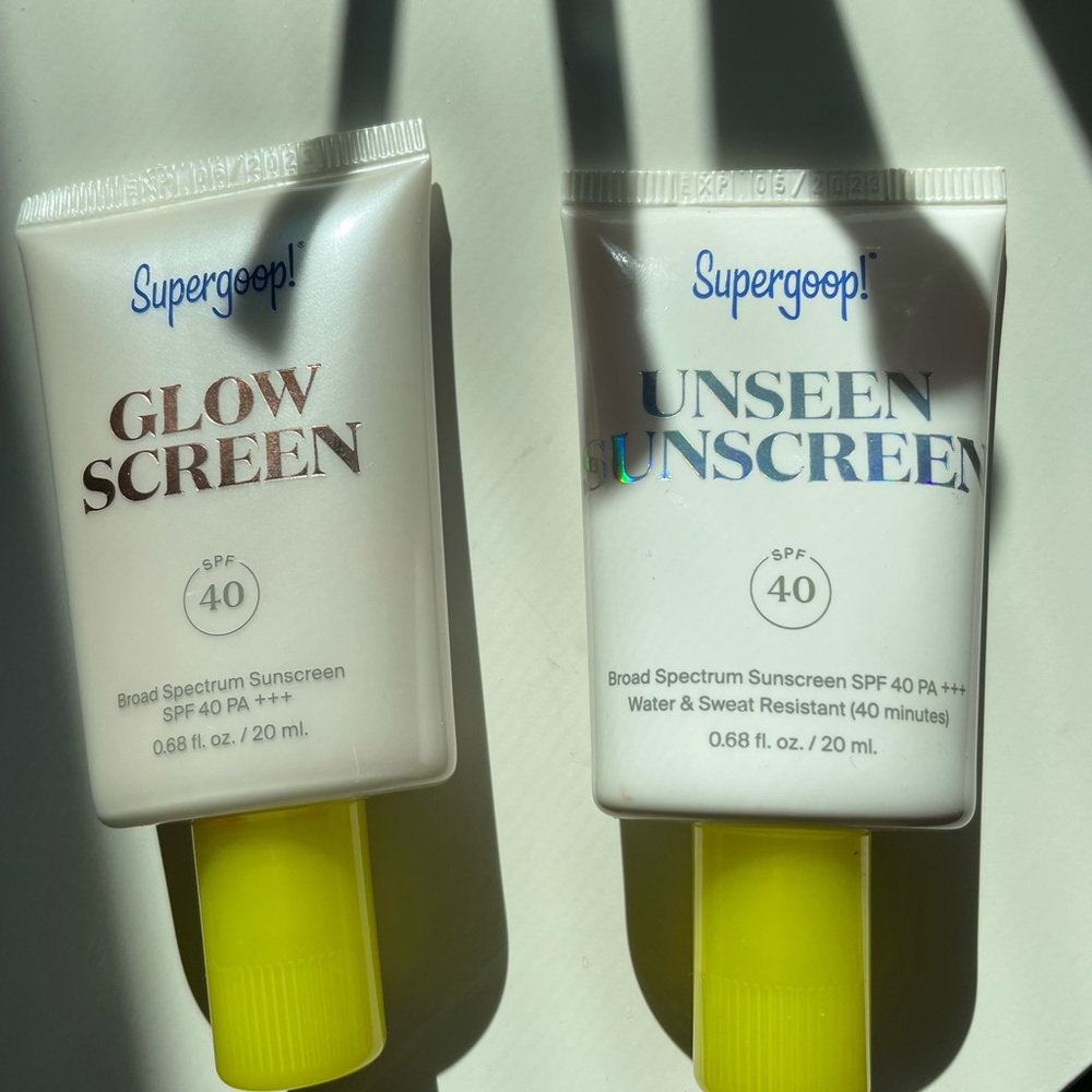 Supergoop Mini Sunscreens